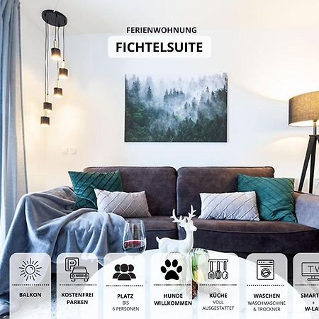 Die Fichtelsuite 1-6 Pers Ferienwohnung Nahe Ochsenkopf Sued 800M In Fleckl Warmensteinach Exterior photo